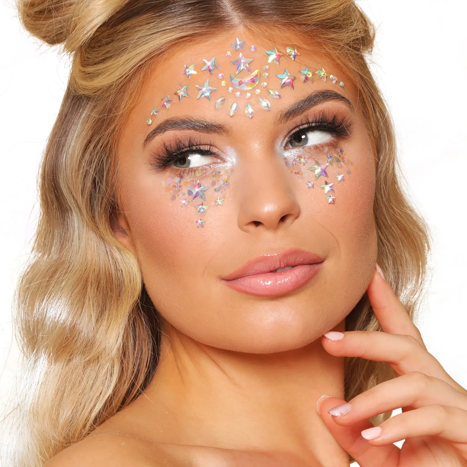 Princess makeup kit | Halloween Costume| Face gems | Face glitter gel